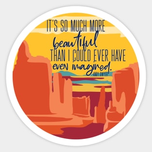 Parks and Rec Grand Canyon Sticker